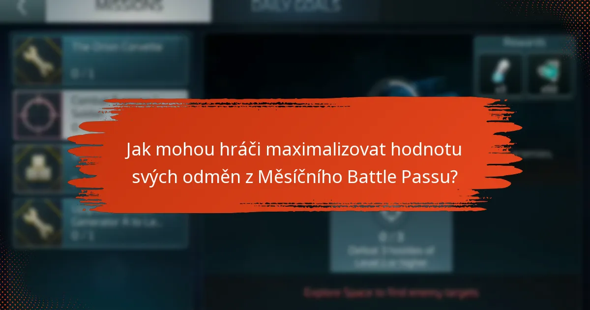 Jak mohou hráči maximalizovat hodnotu svých odměn z Měsíčního Battle Passu?