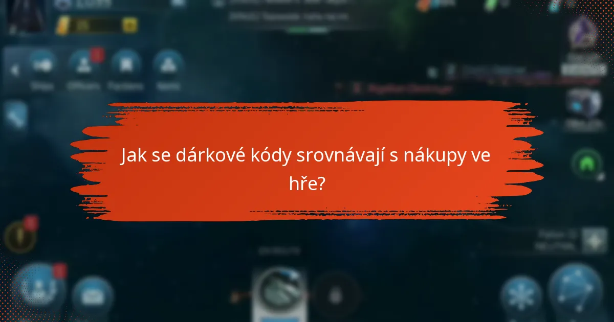 Jaký je proces uplatnění dárkových kódů?