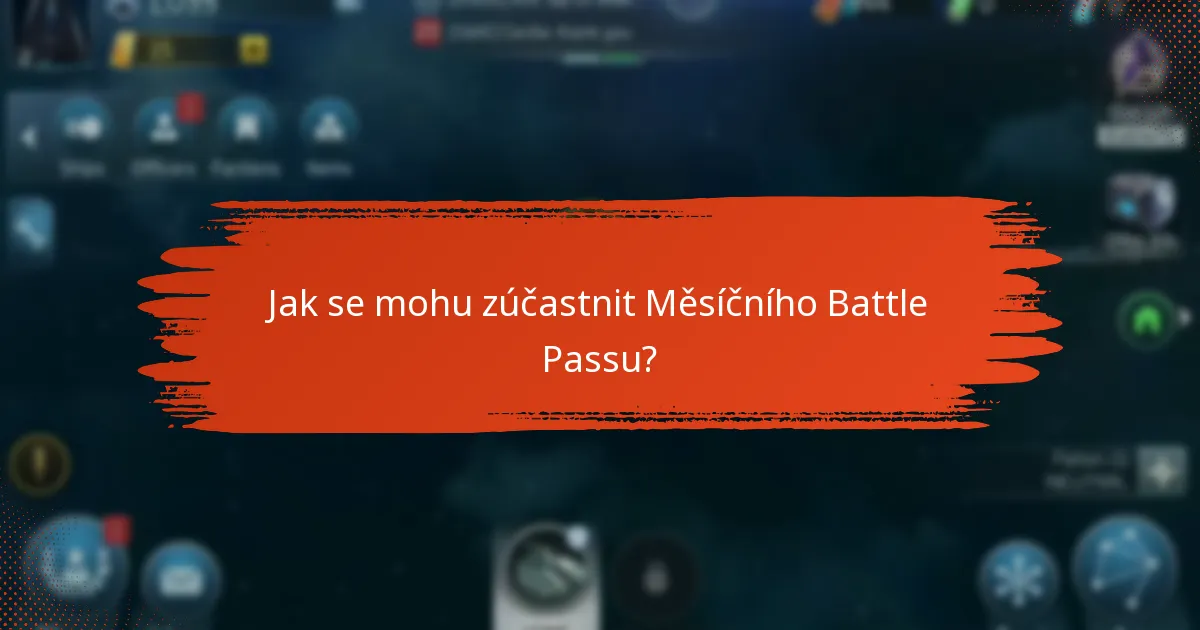 Jaké komunitní akce jsou spojeny s Měsíčním Battle Passem?