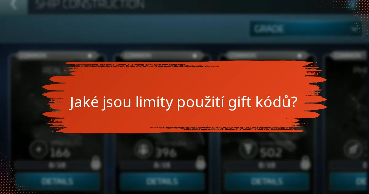Které gift kódy poskytují nejlepší odměny?